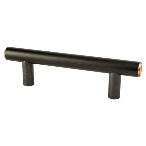 Transitional Advantage Two 3 in. CC Verona Bronze T-Bar Pull