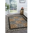 thumbnail image 1 of Transitional Area Rug (3-Piece Rug Set: (5' x 7', 20'' x 60'', 20'' x 32'')) Animal Multi-Color Indoor Set Easy to Clean, 1 of 9