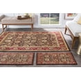 thumbnail image 1 of Transitional Area Rug (3-Piece Rug Set: (5' x 7', 20'' x 60'', 20'' x 32'')) Floral Brown, Sage Green Indoor Set Easy to Clean, 1 of 10