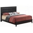 thumbnail image 1 of Full Size Solid Wood Storage Bed Frame with Black Finish for Bedroom, 1 of 5