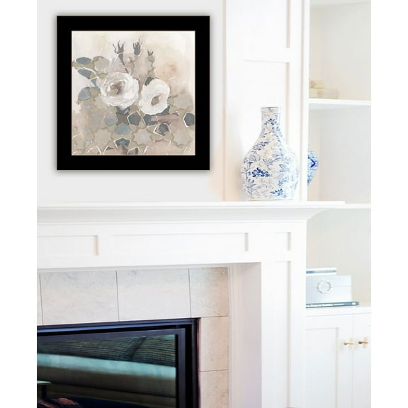 Transitional Blooms I By Stellar Design Studio Printed Art Wood Multi-Color