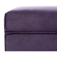 thumbnail image 1 of Transitional Brooklyn Upholstered Home Décor Storage Bench Amethyst, 1 of 5