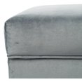 thumbnail image 1 of Transitional Brooklyn Upholstered Home Décor Storage Bench Steel, 1 of 5