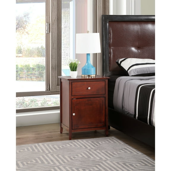 Transitional Cherry Nightstand For Every Bedroom