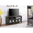 thumbnail image 1 of 60" 4-door TV Console Dark Grey, 1 of 3