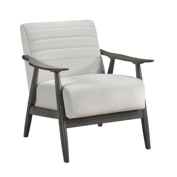 Transitional Decor Complement - Enhance Your Home's Style with a Solid Wood Accent Chair