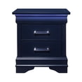 thumbnail image 1 of Transitional Design / Bedside Storage / Blue Nightstand, 1 of 2