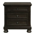 thumbnail image 1 of Transitional Design Nightstand | Ideal for Bedroom Use with Discrete Storage | Crafted from Mindy, Birch Veneer, and Engineered Wood | Solves Valuables Storage Issue, 1 of 3