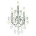 thumbnail image 1 of Transitional Home Decorative Steel Maria Theresa 3 Light Wall Sconce Royal Cut Crystal - Chrome, 1 of 7