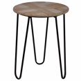thumbnail image 1 of Benzara Transitional Prescott Round Side Table, 1 of 2