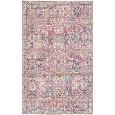 Transitional Pria Collection Area Rug 2'x3' - Pink