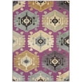 thumbnail image 1 of Transitional Rug - Paradise -Purple/Fuchisa-Color:Purple/Fuchisa,Design:Transitional,Shape:Rectangle,Size:7'6"L x 5'3" W, 1 of 2