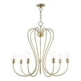 thumbnail image 1 of Transitional Seven Light Chandelier-Antique Brass Finish Bailey Street Home 218-Bel-4188641, 1 of 1