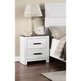 thumbnail image 1 of Transitional Style 2 Bedroom Nightstand - Simple Assembly Required Furniture 2 In White 46 Lb Robust, 1 of 4