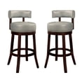 thumbnail image 1 of Transitional Style, 30" Swivel Bar Stools - Great for Dining Room Entertaining, 1 of 4