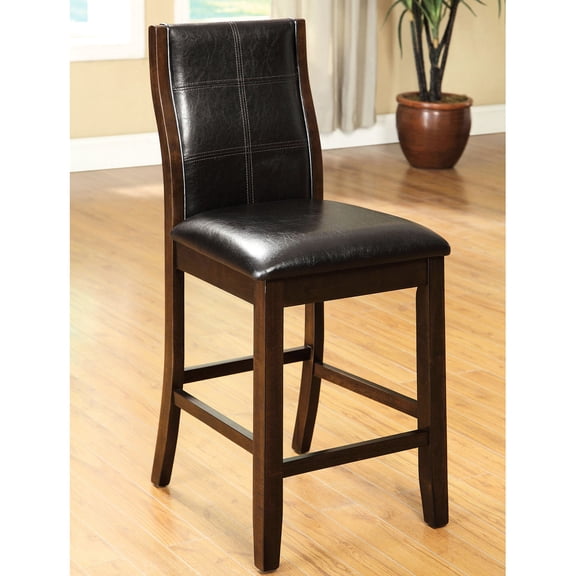 Transitional Style Brown Cherry Dining Chairs / Add Uniqueness to Your Dining Area