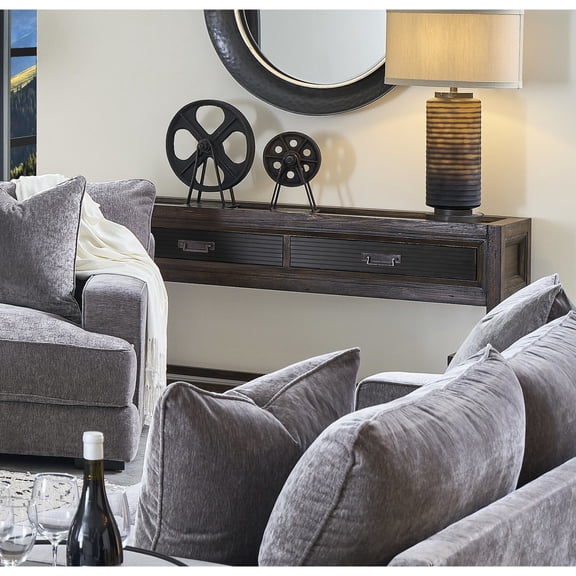 Transitional Style - Fully Assembled - Behind Sectional - Instant Home Upgrade