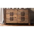 thumbnail image 1 of Transitional Style Poised Wooden Dresser, Rustic Natural Brown, 1 of 2