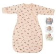 thumbnail image 1 of Transitional Swaddle Sack with Arms Up & Sleeves, Mitten Cuffs, 2-Way Zipper, Sleep Sacks Blanket for Baby 3-6Months - Calms Startle Reflex, Newborns Baby Boys & Girls Sleep Bag, 1 of 5