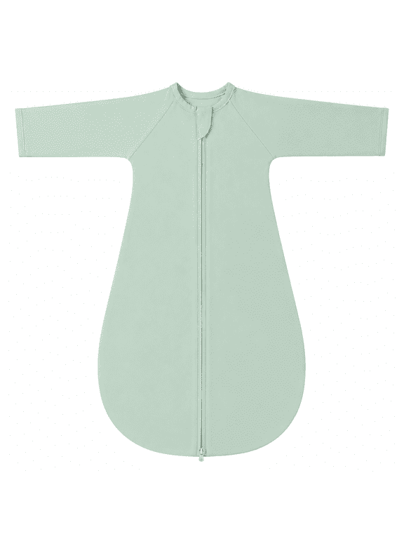 Transitional Swaddle Sack with Arms Up & Sleeves, Mitten Cuffs, 2-Way Zipper, Sleep Sacks Blanket for Newborns - Calms Startle Reflex, Newborns Baby Boys & Girls Sleep Bag