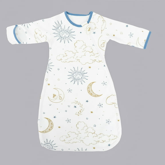 Transitional Swaddle Sack with Arms Up & Sleeves, Mitten Cuffs, 2-Way Zipper, Sleep Sacks Blanket for Newborns - Calms Startle Reflex, Newborns Baby Boys & Girls Sleep Bag