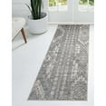 thumbnail image 1 of Transitional Wedo Collection Area Rug 2'2"x8' - Gray, 1 of 5