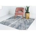thumbnail image 1 of Transitional Wedo Collection Area Rug 6' Square - Blue, 1 of 5