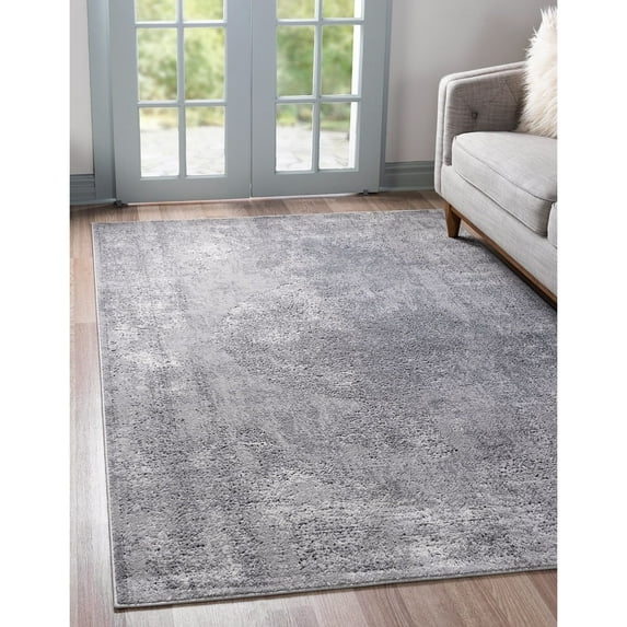 Transitional Wedo Collection Area Rug 8'x11' - Light Gray