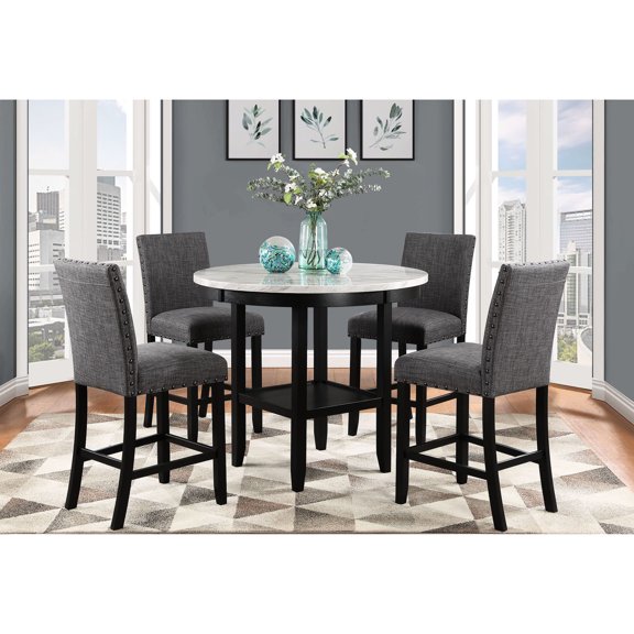 Transitional style - Fixed table - Dining room - Casual dining solution