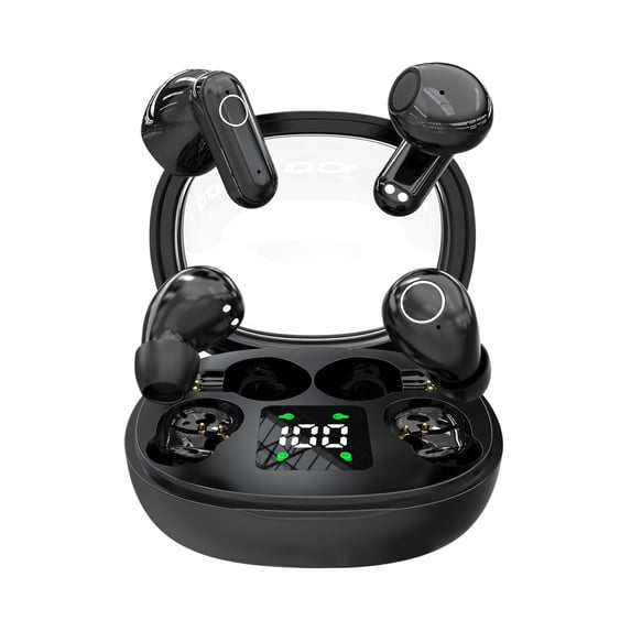 Translating Earbuds – Real-Time 144 Languages Bluetooth Translator Ear Buds with HD Sound, Over-Ear Fit, Business & Travel Translation Headset