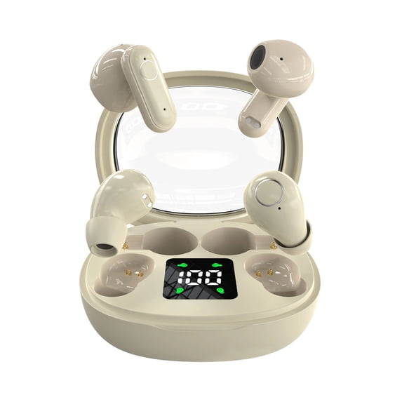 Translating Earbuds – Real-Time 144 Languages Bluetooth Translator Ear Buds with HD Sound, Over-Ear Fit, Business & Travel Translation Headset
