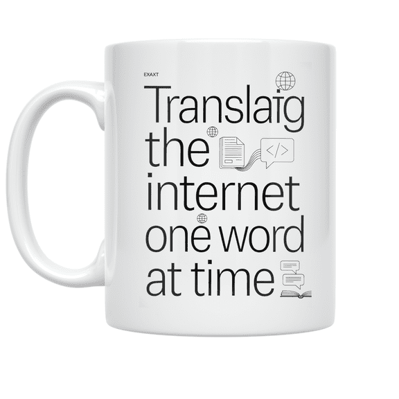 Translating the Internet One Word at a Time - Translation Enthusiast - 11 oz Ceramic Coffee Mug
