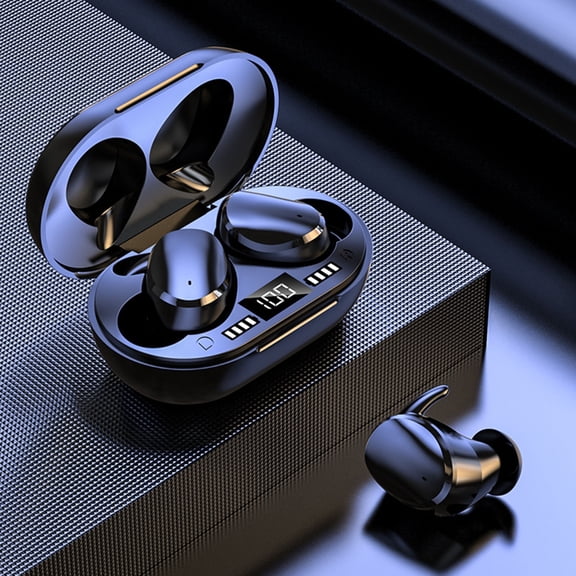 Translation Bluetooth Headset Noise Cancelling Earbuds, Mini Invisible In Ear Wireless Audio Headphones With Stable Connection And Comfortable Fit For Gaming Sleep Travel Communication