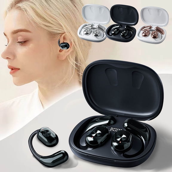 Translation Earbuds Bluetooth Headphones Wireless Earbuds 140 Languages Real Time Translator LED Display IPX4 Waterproof Ear Hook for Sports Travel by PALIFEUR