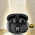 thumbnail image 1 of Translation Earbuds, Language Translator Device with 144 Languages&Accents Real-Time Two-Way Translation Device, Wireless Bluetooth Ear Buds Translate, Language Translating Headphones, Black, 1 of 9