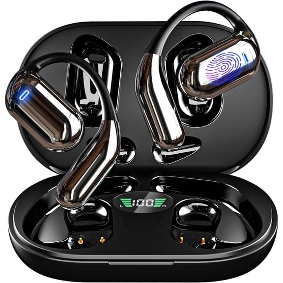 AI Language Translator Earbuds, 144 Languages Real-Time Translation, 3-in-1 Bluetooth Headphones, Translator Device with APP fit IOS and Android for Travel, Business, Learning