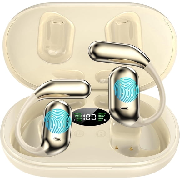 AI Language Translator Earbuds, 144 Languages Real-Time Translation, 3-in-1 Bluetooth Headphones, Translator Device with APP fit IOS and Android for Travel, Business, Learning