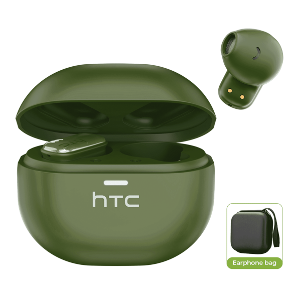 HTC Translation Earbuds Real Time for 134 Languages Translator Headphones with APP Noise Cancelling Playtime in Ear Headphons