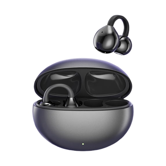 Translation Earphones, Real Time Accurate AI Translation Smart Bluetooth Connection Active Noise Cancellation, Bilateral Stereo Clip Wireless Headphones for International Business Travel Commuters
