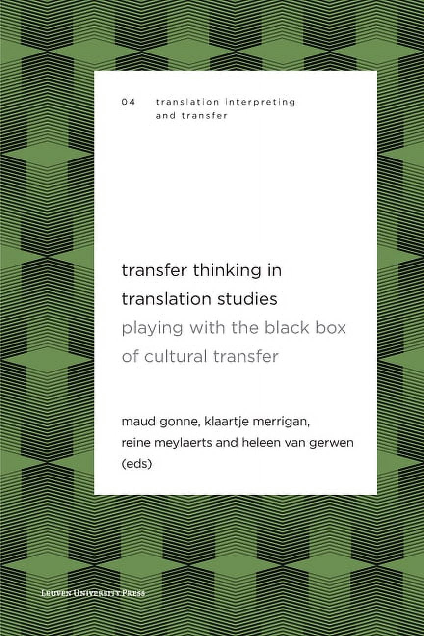Translation, Interpreting and Transfer Transfer Thinking in Translation ...