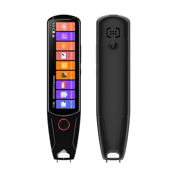Translation Pen Reading Tools for Kids, Support 130+ Languages Translator Pen for Language Leaners, Text to Speech Scanning Pen, Travel Business Offline Voice Photo Translation