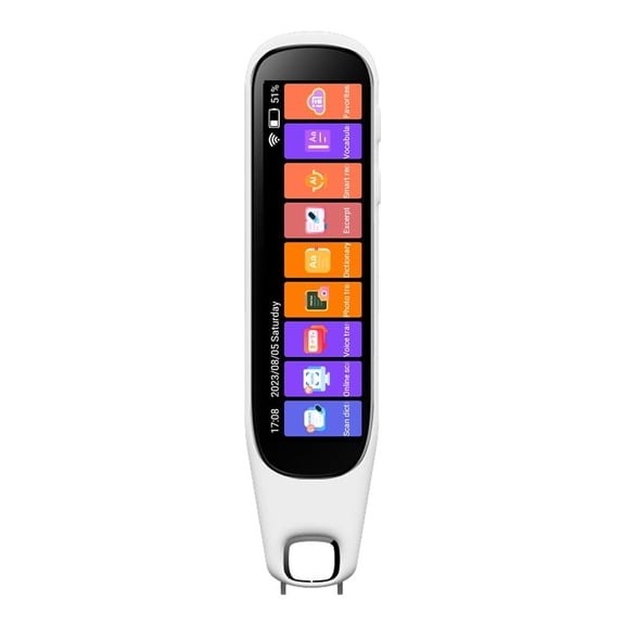 Translation Pen Scanner, Text to Speech Device, OCR Digital Pen Reader, Exam Reading Pen for Students, Dyslexia, Wireless Language Translator for Travelers & International Business Personnel