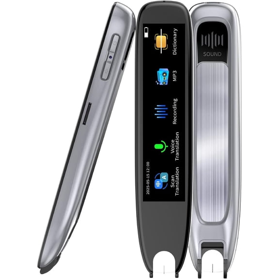Translation Scanning Pen, 112 Language Translator Pen with 3.38 Inch Touch Scree, OCR Text to Speech Scanning Reading Pen, Portable Voice Translator Pen for Travel Learning and Reading Disabilities