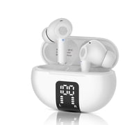 Translation earphones 144 Languages Instant Translated Smart Voice Translator Wireless Bluetooth Travel Translator headset ,Long-Lasting