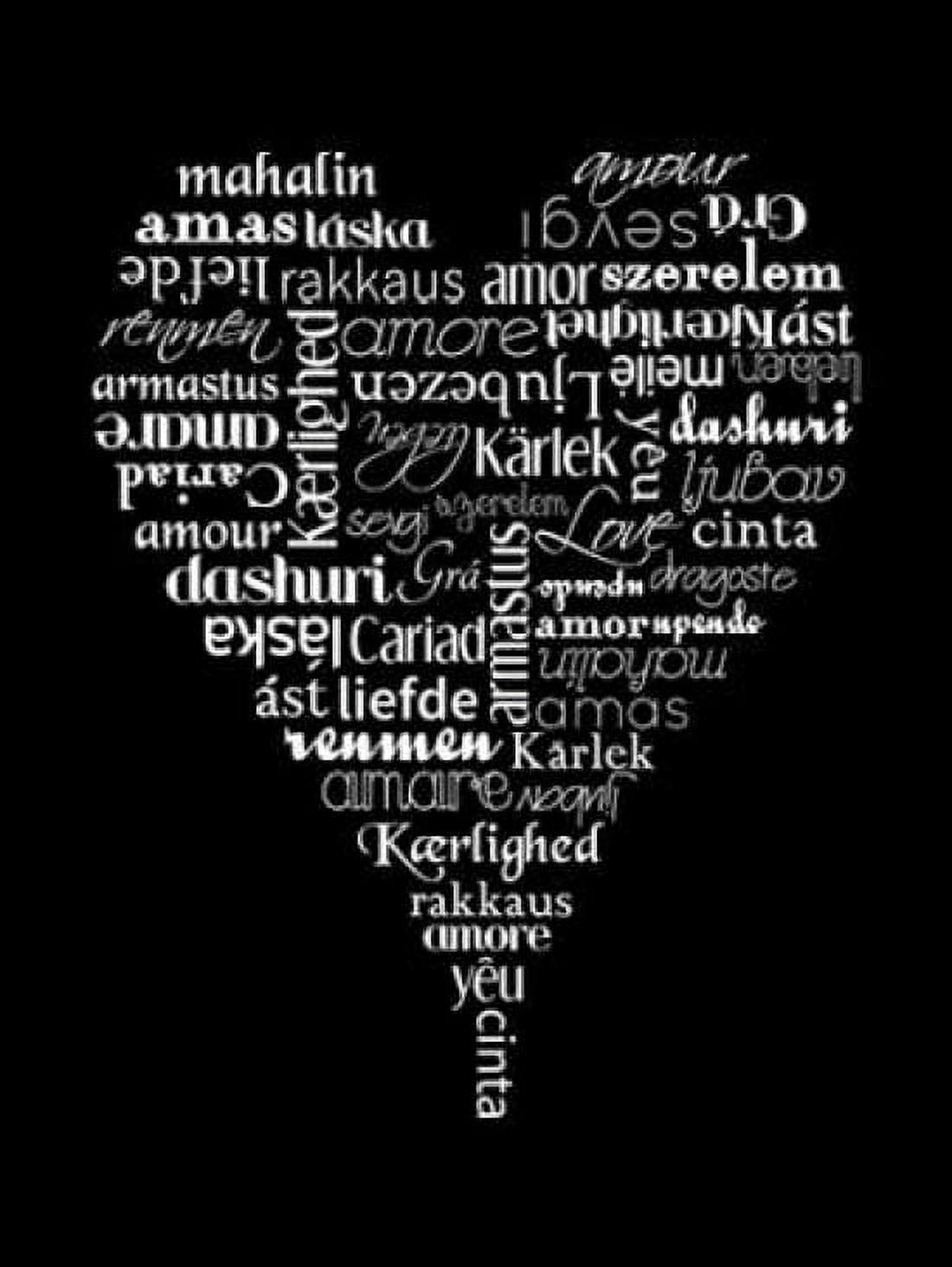 Translation of Love Canvas Art - Tenisha Proctor (18 x 24)