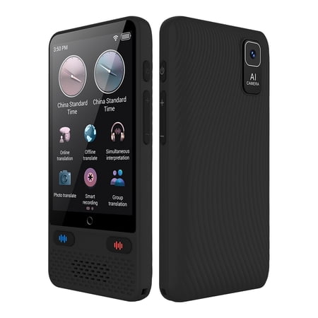 Translator Device Smart Voice Translator with ChatGPT No WiFi Needed Simultaneous Interpretation Intelligent Recording Music Video Support 138 Languages for Travel Abroad Learning Shopping Business