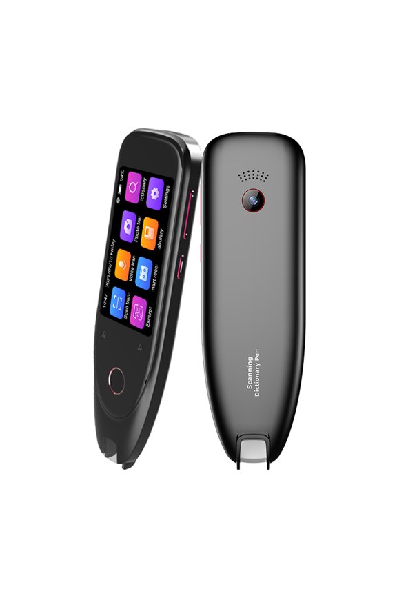 Translator,Dictionary Pen Support 112 Noise Reduction 112 Voice Pen Scanner Pen Support Scanner Voice Scanner Voice E-dictionary With Scanner Scanner Pen Scanner Pen Noise Black