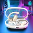thumbnail image 1 of Translator Earbuds, Supports 144 Languages Online Translation Real Times, Voice Language Translator with Bluetooth and APP, Simultaneous Translation, Noise-Canceling Bluetooth Wireless(White), 1 of 7