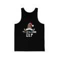 thumbnail image 1 of Translator Elf Christmas Unisex Tank Top, XS-2XL Holidays Xmas Elves, 1 of 2