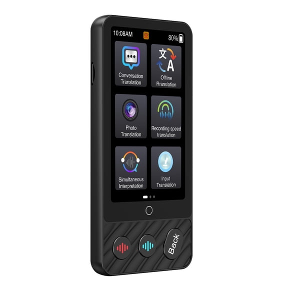 Translator,Interpretation / Support Conversion And Function 142 Voice Offline Unit Conversion And / Support Voice Offline Interpretation / Support Voice With Portable 142 Voice 117x50x12.5mm